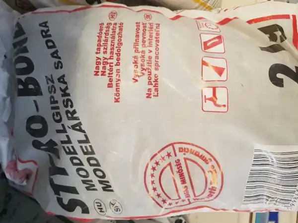Biztonságos fizetés Modell gipsz 2kg