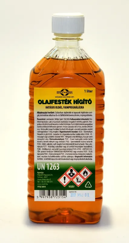 Olajfesték hígító 1l Biztonságos vásárlás