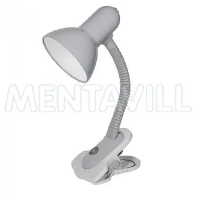 ASZTALI LÁMPA 230V 60W E27 EZÜST Rendeld meg most