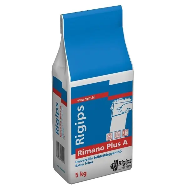 Rigips A plusz felületkiegyenlítő 0-10mm 5Kg (0,95kg/m2/mm) Ne maradj le