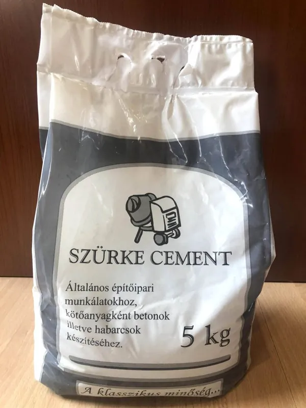 Szürke cement 5kg Akció