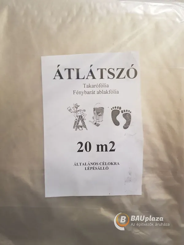 Kedvezmény Takarófólia fényáteresztő 4x5m (10db)