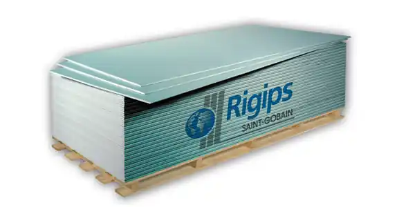 Ajánlat Gipszkarton tábla impregnált 12,5mm - Rigips (2,5 m2/tábla)