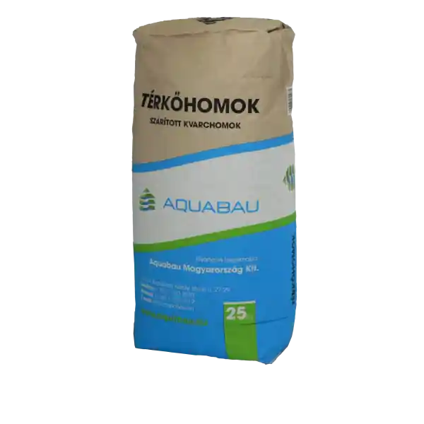 Árengedmény Kvarchomok, térkőhomok 25kg (42db/ ) (0,1-1,4mm)