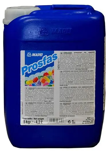 Gyors kiszállítás MAPEI Prosfas 5kg (szilárdság növelö 0,5-0,7 kg/m2)