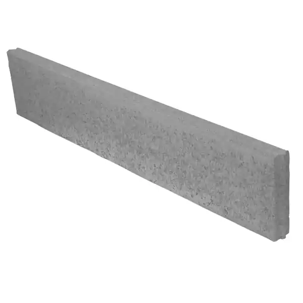 Beton kerti szegély 100x25x5 szürke Végkiárusítás