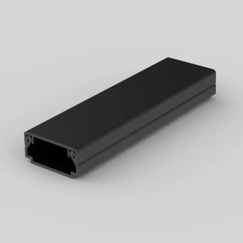 CSATORNA LHD 20x10mm FEKETE Expressz kézbesítés