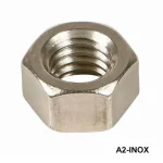 Azonnal elérhető ANYA HATLAPÚ M1,6 DIN 934 A2 INOX