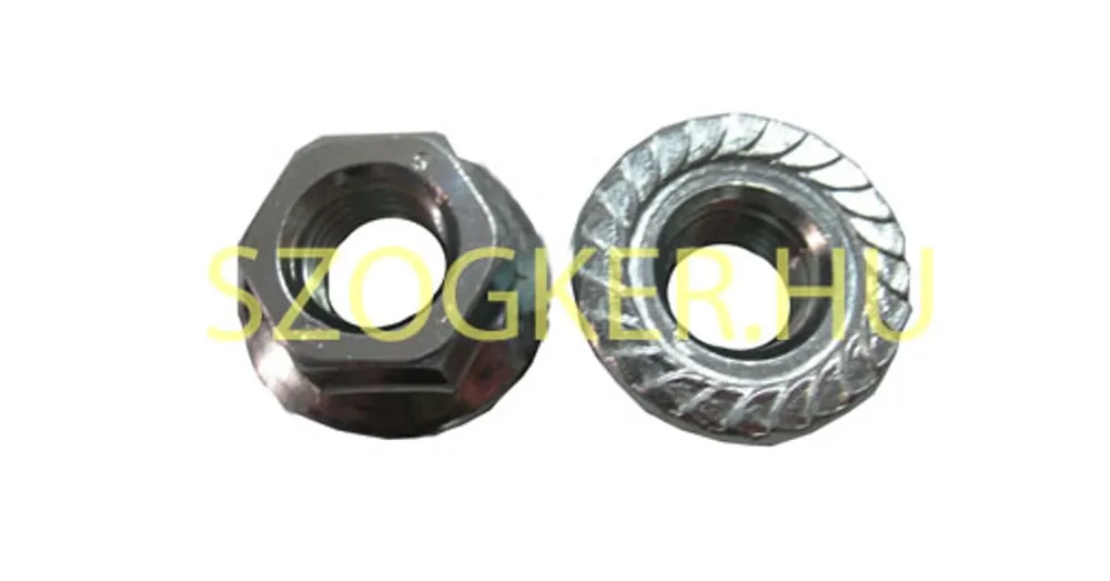 Végkiárusítás ALÁTÉTES ANYA M10 FOGAZOTT DIN 6923W A2 INOX