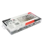 Azonnali szállítás YATO 06773 ANYA HATLAPÚ KÉSZLET 300DB ROZSDAMENTES M03 - M10