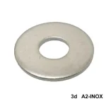 Kedvezményes ár SÁRVÉDŐ ALÁTÉT M05/D25/1,5 A2 EGYEDI INOX IMPORT