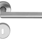 Akció Beltéri ajtó Kilincs, Thema-Pro Inox Roz Wc