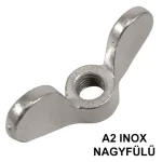 SZÁRNYAS ANYA M16 NAGYFÜLŰ DIN 315GT-A2 INOX Korlátozott ajánlat