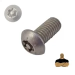 Prémium BIZTONSÁGI CSAVAR FGF M05*20 ISO 7380-1 A2 INOX TORX-CSAPOS IMPORT