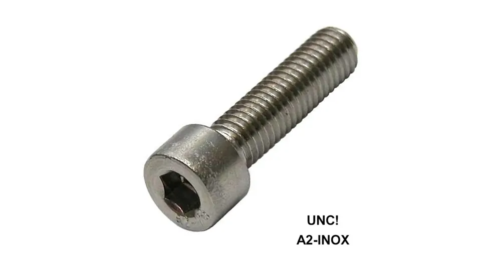 Expressz kézbesítés BK HENGERESFEJŰ NR10*12mm DIN 912 UNCN10 A2 INOX IMPORT