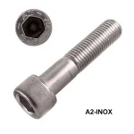 BK HENGERESFEJŰ M4*45 DIN 912 A2 INOX Gyors szállítás