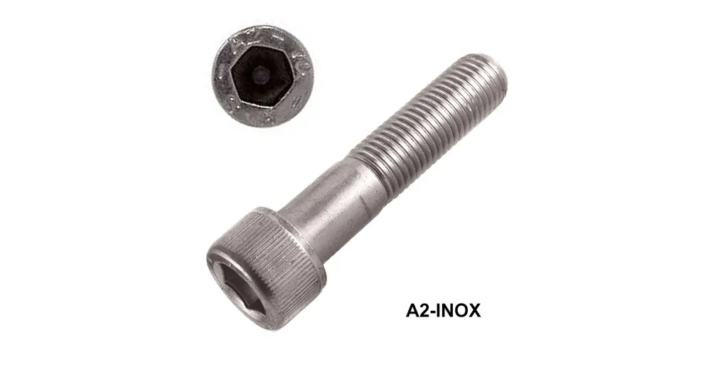 BK HENGERESFEJŰ M4*45 DIN 912 A2 INOX Gyors szállítás
