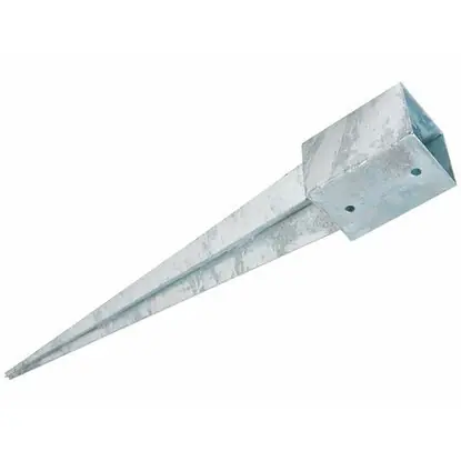 Olcsóbb Oszloptartó hüvely 91x91x750 mm, leüthető