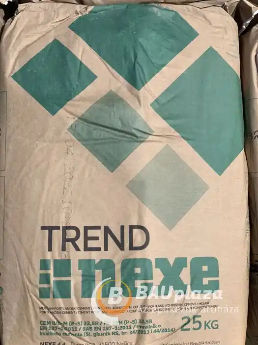 Expressz szállítás NEXE CEMENT CEM II/B-M (P-S) 32,5R 25 kg zöld 64zsák/