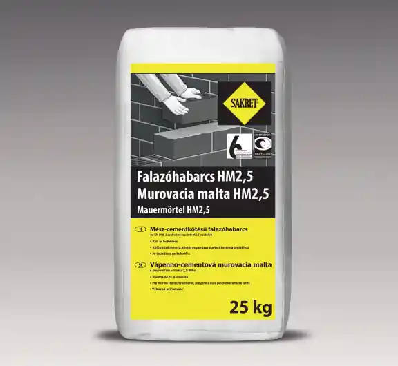 SAKRET HM-2,5 falazóhabarcs 40 kg 35zs/ Exkluzív ajánlat