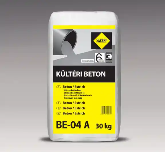 SAKRET BE-04A Beton esztrich 30 kg 42zs/ (szárazbeton) Biztonságos vásárlás