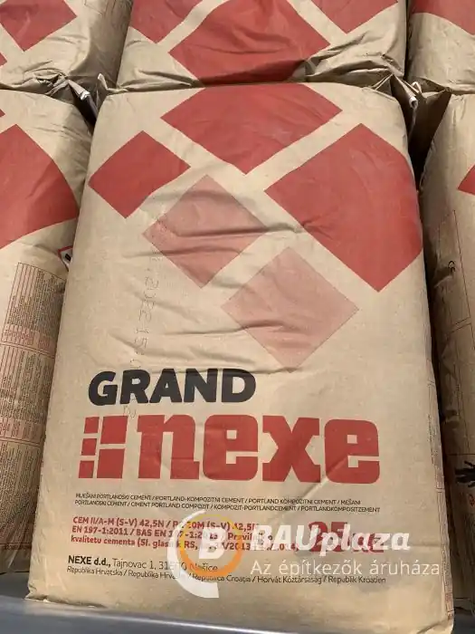 Akciós ár NEXE CEMENT CEM II/A-M (S-V) 42,5N 25 kg piros 64zsák/
