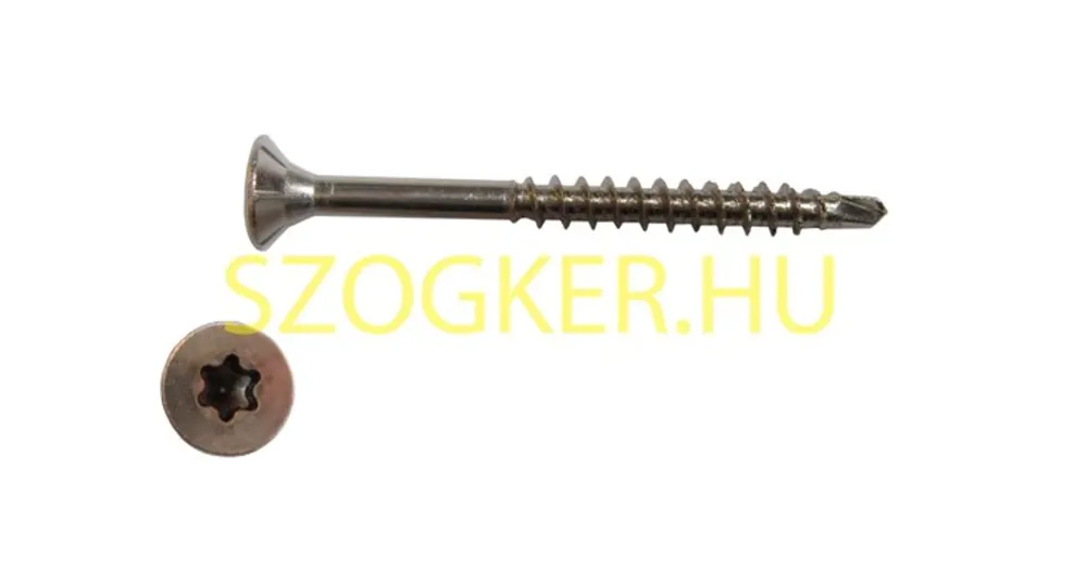 FAFORGÁCSLAPCSAVAR SF D4.0*35 DIN 7505 C2 INOX ÖNFÚRÓ TORX IMPORT Vásárlói kedvenc