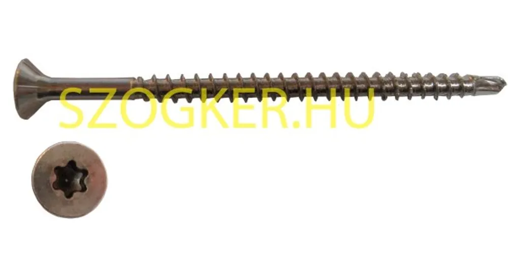 FAFORGÁCSLAPCSAVAR SF D5.0*80 DIN 7505 C2 INOX ÖNFÚRÓ TORX IMPORT Kedvezményes ár