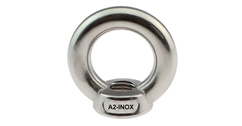 Expressz kézbesítés GYŰRŰS ANYA M6 DIN 582-A2 INOX IMPORT