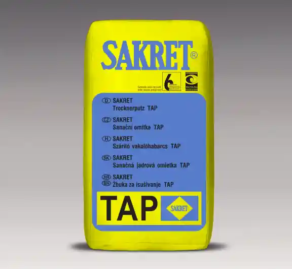Sakret TAP Szárító vakolat 25 kg 48zs/ Végkiárusítás