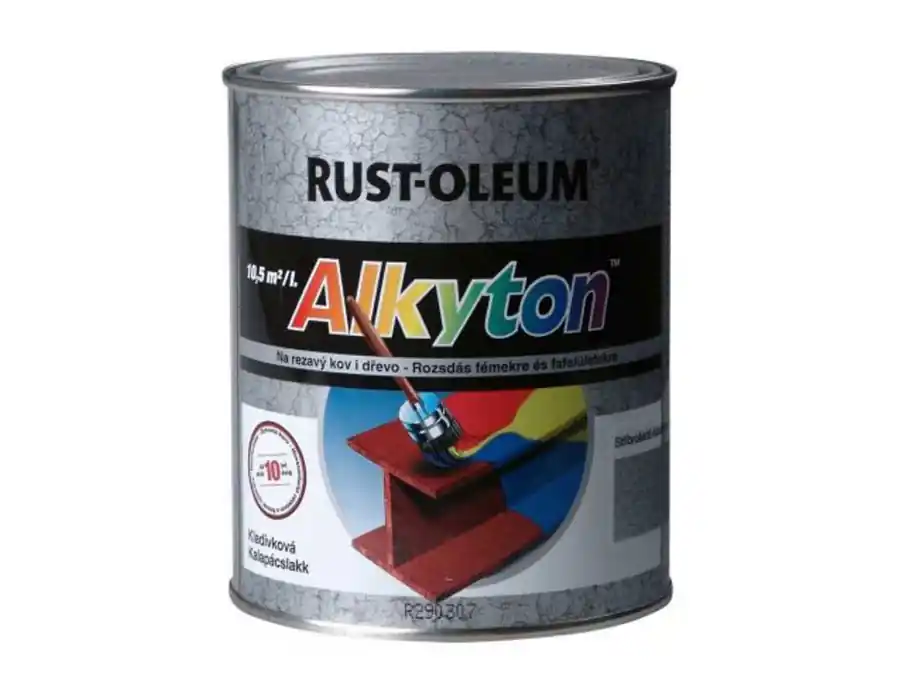 Gyors szállítás Alkyton Ral 9006 ezüst 1l fedő és korróziógátló alapozó egyben