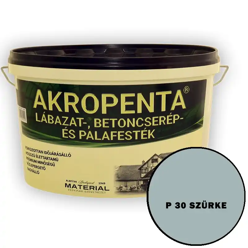 Gyors kiszállítás Akropenta P31 s szürke 4l (6-8m2/l 1rétegben)