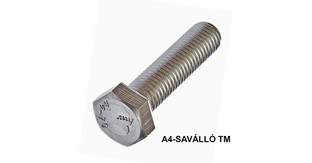 Kihagyhatatlan ajánlat HLF CSAVAR M4*20 DIN 933 A4-70 SAVÁLLÓ TM