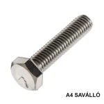 HLF CSAVAR M10*16 DIN 933 A4-70 SAVÁLLÓ TM IMPORT Alacsony ár