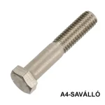 Expressz szállítás HLF CSAVAR M12*140 DIN 931 A4 SAVÁLLÓ RM