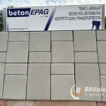 Népszerű Térkő BetonEpag Walzer térkő szürke 6cm 10,8m2/