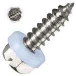 LEMEZCSAVAR HLF D4.2*13 DIN 7976-A2 INOX PA ALÁTÉTTEL IMPORT EGYEDI Olcsóbb