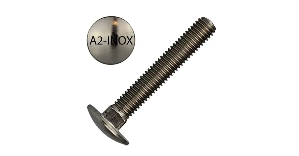 Kihagyhatatlan ajánlat KAPUPÁNTCSAVAR M05*020(16) DIN 603-A2 INOX
