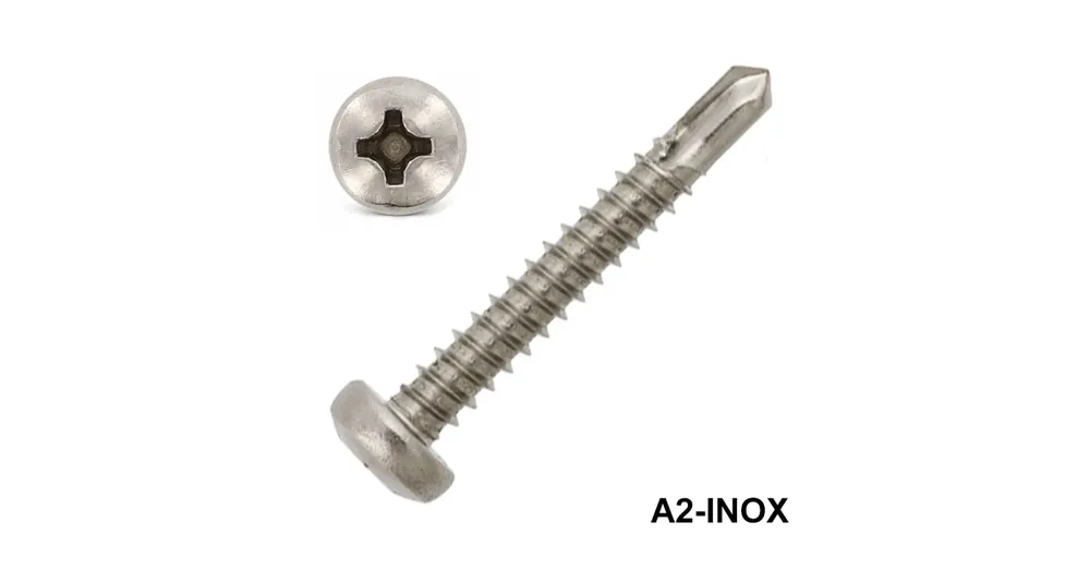 Kiárusítás LEMEZCSAVAR ÖNF.DFKH D3.5*16 DIN 7504/N A2 INOX