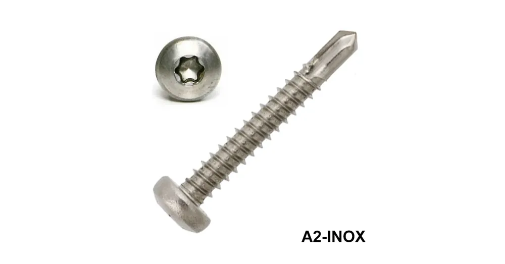 LEMEZCSAVAR ÖNF.DFTX D4.8*16 DIN 7504/N A2 INOX Árengedmény