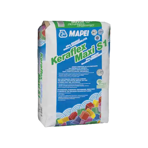 Csemperagasztó, ragasztóhabarcs Mapei KERAFLEX MAXI S1 - White 23 kg Népszerű