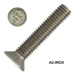 Kedvezmény SFKH CSAVAR M2*04 DIN 965 A2 PH INOX IMPORT
