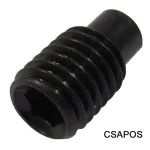 Azonnal elérhető HERNYÓCSAVAR BK M4*6 DIN 915-45H NAT. CSAPOS