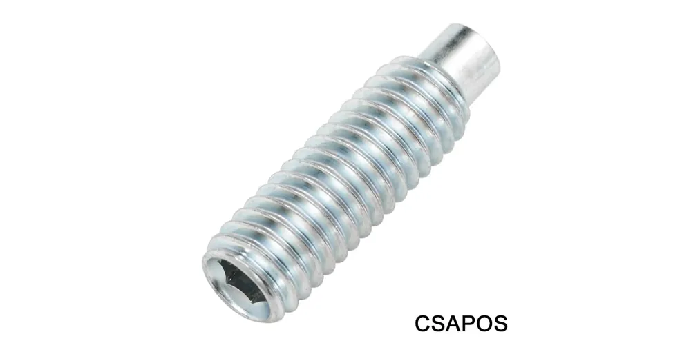 Gyors szállítás HERNYÓCSAVAR BK M4*6 DIN 915-45H HG. CSAPOS UTOLSÓ DARABOK!