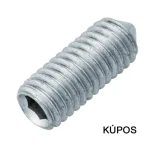 HERNYÓCSAVAR BK M5*16 DIN 914-45H HG. KÚPOS IMPORT UTOLSÓ DARABOK Azonnal elérhető