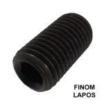 Utolsó esély HERNYÓCSAVAR BK M8*1*30 DIN 913-45H NAT. LAPOS IMPORT