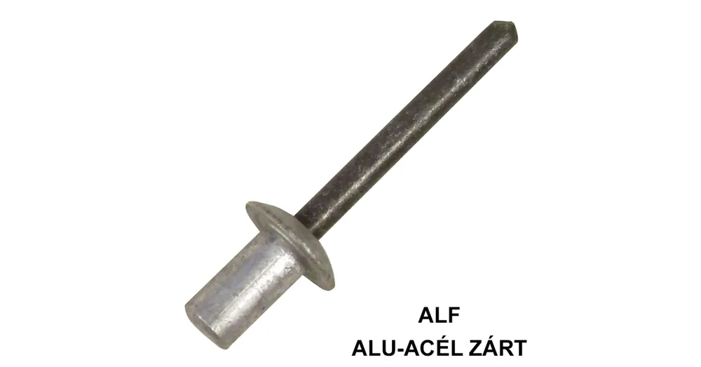 HÚZÓSZEGECS ZÁRT 3.2*6,0 BN 926 FGF ALU-ACÉL ~ISO 15973 DSU ALF Utolsó esély