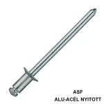 Olcsó HÚZÓSZEGECS NYITOTT 3.2*08 DIN 7337B SF ALU-ACÉL DSU ASF
