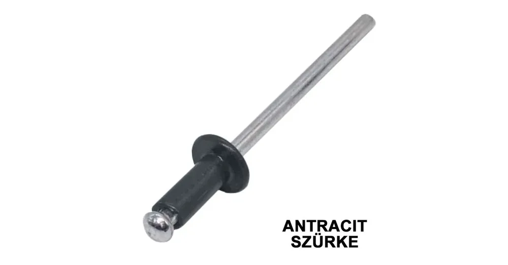 Legjobb ár HÚZÓSZEGECS NYITOTT 3.2*10 DIN 7337A FGF ALU-ACÉL ANTRACI DSU AST RAL7016
