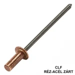 HÚZÓSZEGECS ZÁRT 3.2*6.5 FGF VÖRÖSRÉZ-ACÉL DSU CLF Szezonális akció